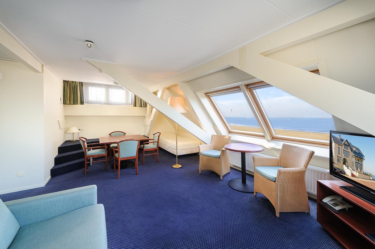 Boulevard Hotel Scheveningen Den Haag Bagian luar foto